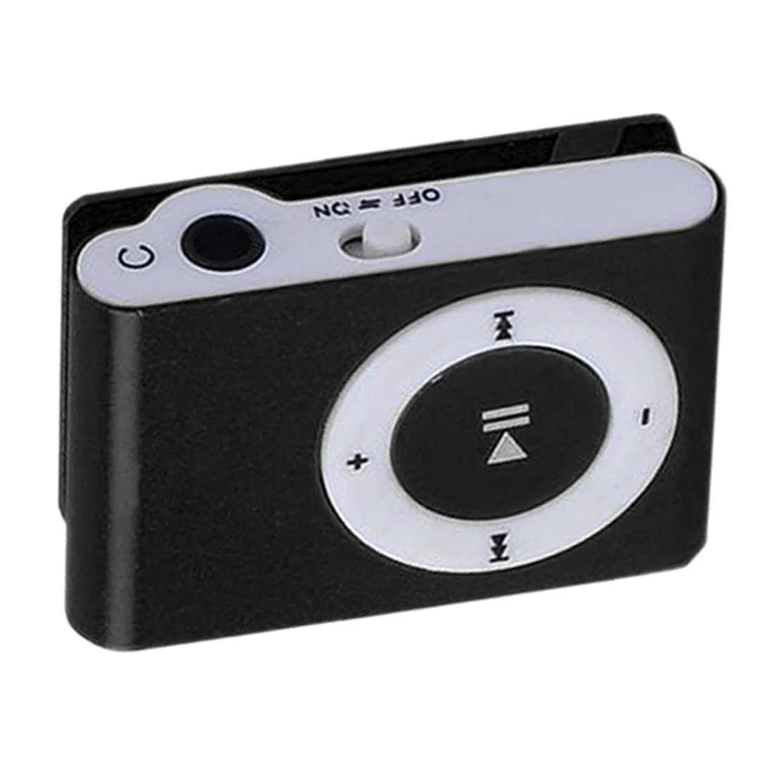 Портативный mp3-плеер, мини MP3-плеер с зажимом и разъемом TF, хороший звук, лучший подарок, водонепроницаемый спортивный MP3 музыкальный плеер Walkman MP3 - Цвет: Black