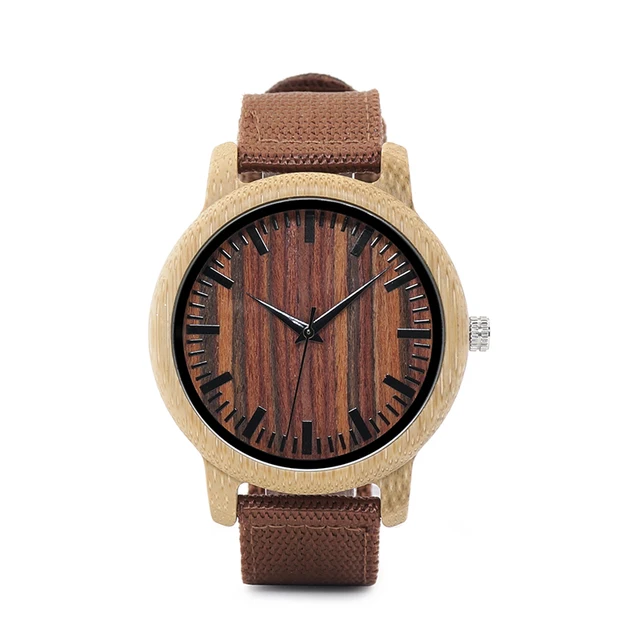 BOBO BIRD WD10 Mens Luxury Top Brand Design Watch Men Wood Wristwatches Designer Watches Luxury Bamboo Watch Gift Box Accept OEM