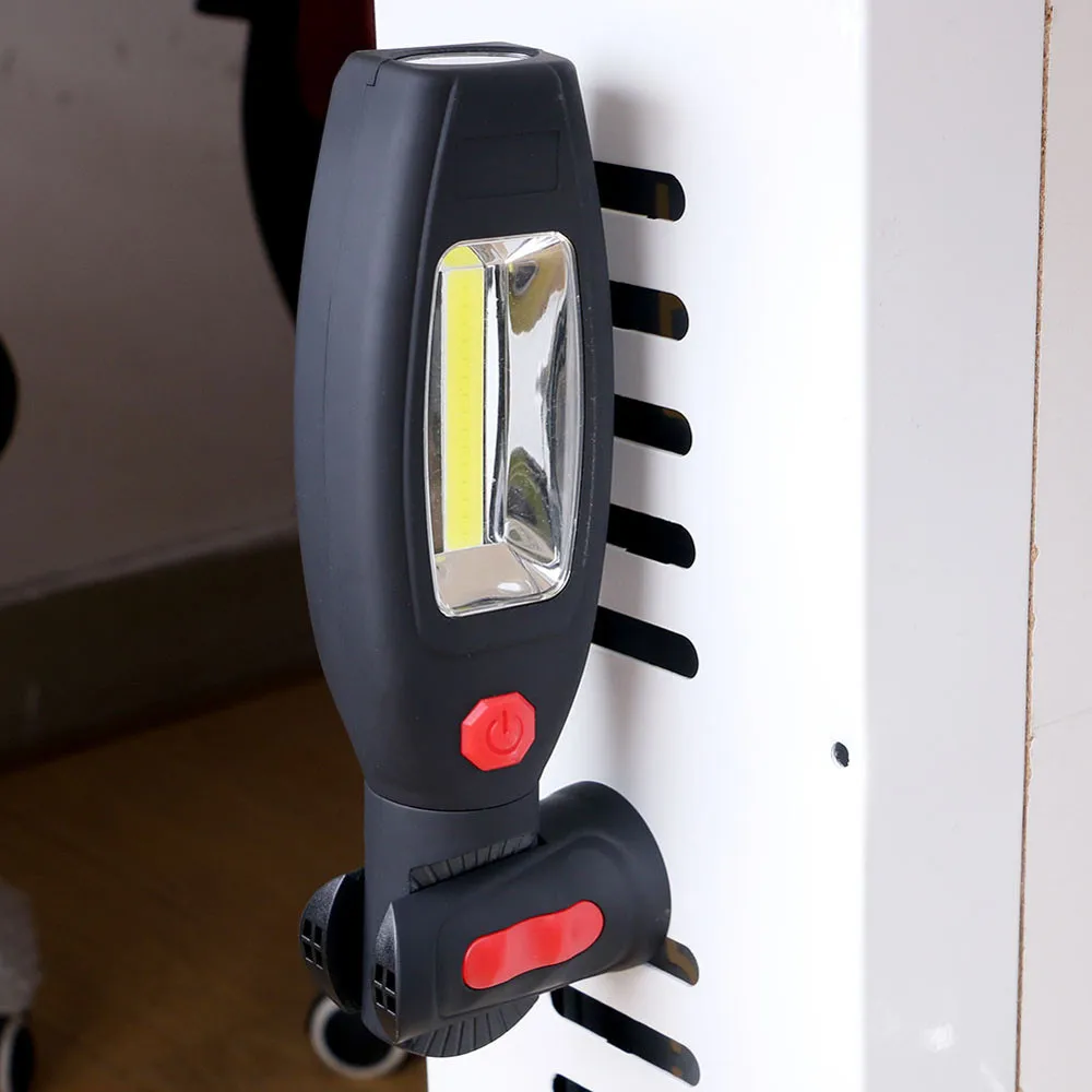 Linterna led USB COB LED Магнитный рабочий свет для автомобиля гаража механик домашний