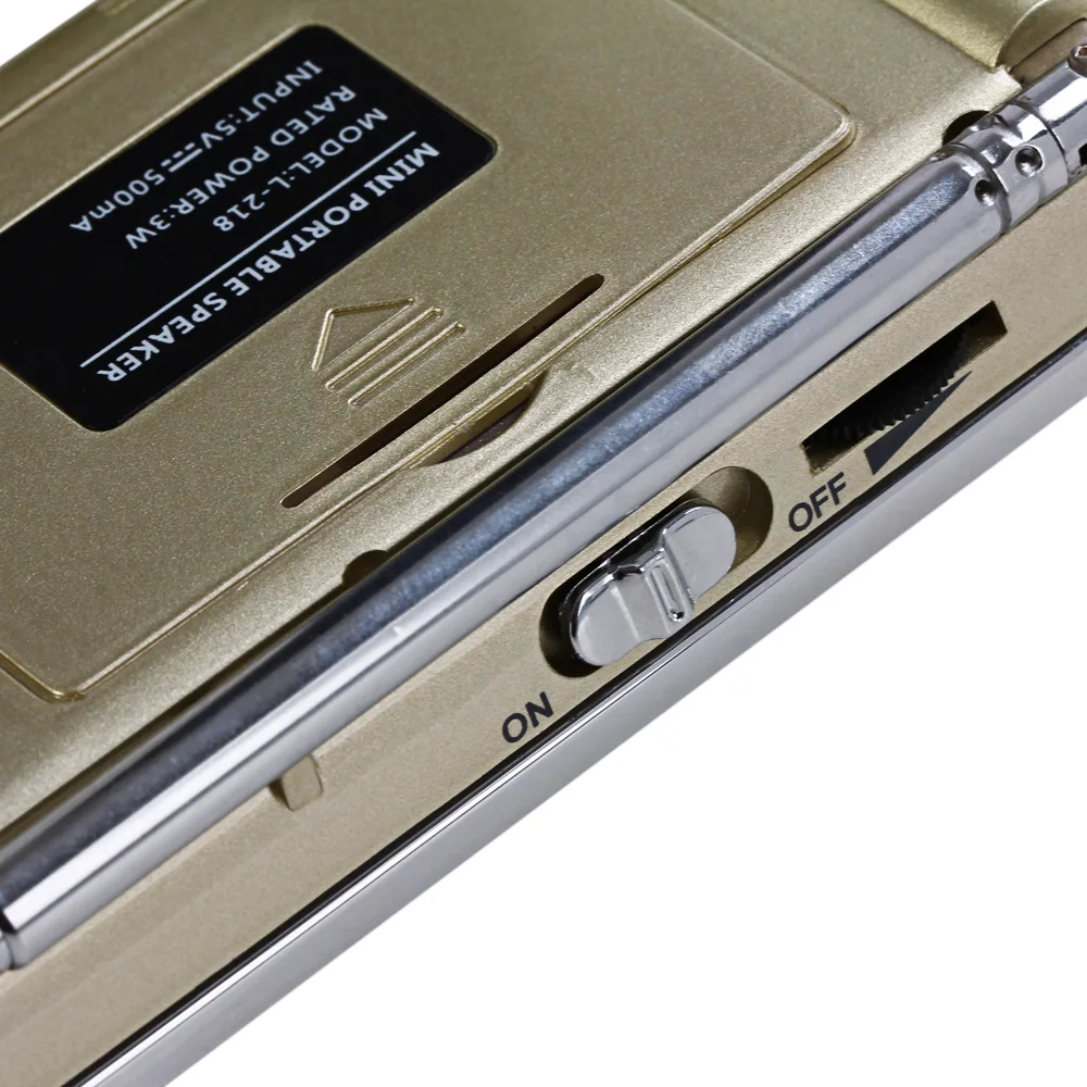 Новинка 2017 года Портативный мини стерео ЖК дисплей цифровой fm Радио Динамик usb tf
