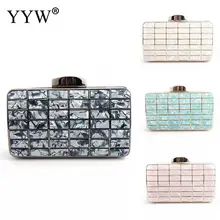 Акриловый женский клатч, вечерняя сумка, элегантные сумочки, сумочка, свадебная сумка, сумка на плечо со стразами, маленькие сумки на плечо