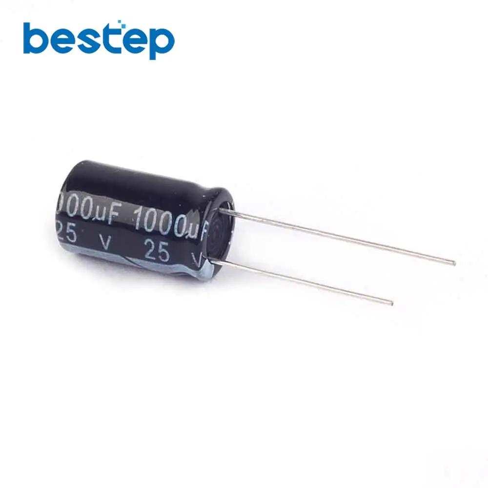 20PCS 1000UF 25V Electrolytic Capacitor SIZE 10X17MM