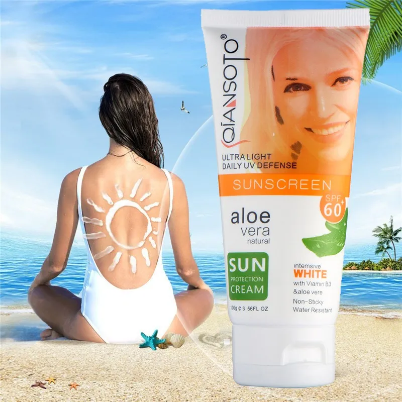 Aloe Essence Sunblock Protective Cream Long lasting Skin Care Sunscreen