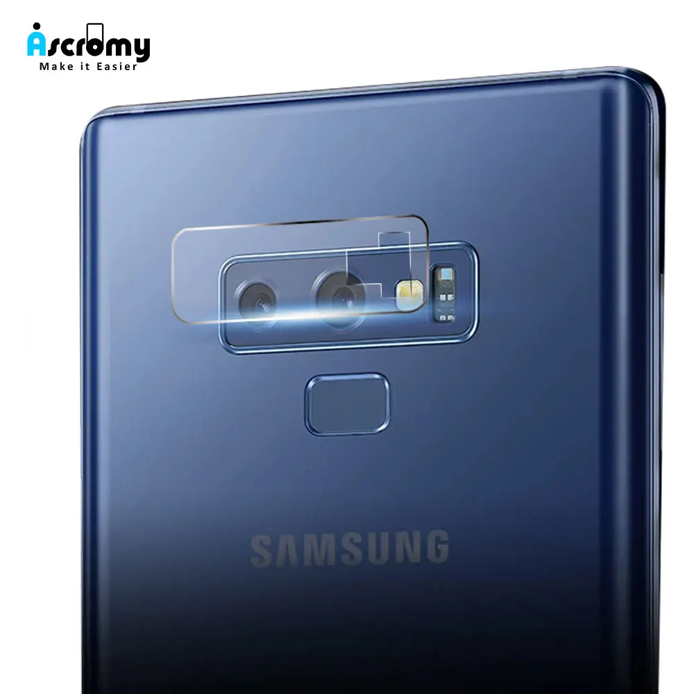 Ascromy для Samsung Note 9 8 защита задней камеры закаленное стекло Защита Galaxy S9 Plus S8 S7 edge S6