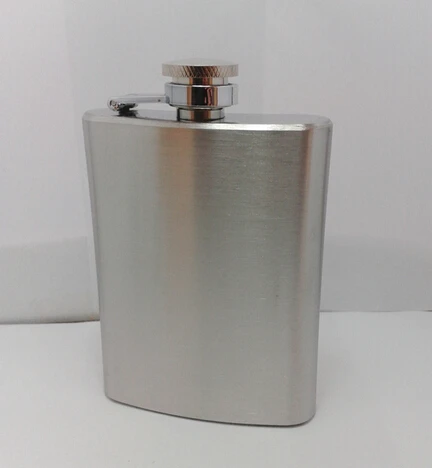 

50Pcs/lot 5OZ (140ml) Stainless Steel Hip Flask Russian Flagon Portable Mini Flask for Alcohol