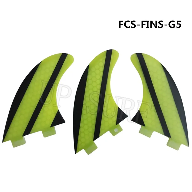 

Surfboard Fins G5 Fibreglass Surfing Fins FCS Quilhas Free Shipping
