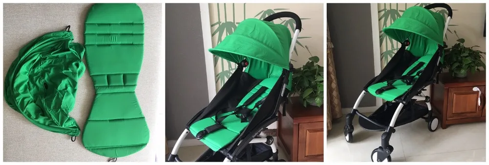 baby stroller accessories on sale Textile 165 SunShade+seat cushion Baby Stroller Accessoire Fit for yoya strollers mat sun canopy shield poussette pad oxford baby stroller accessories essentials