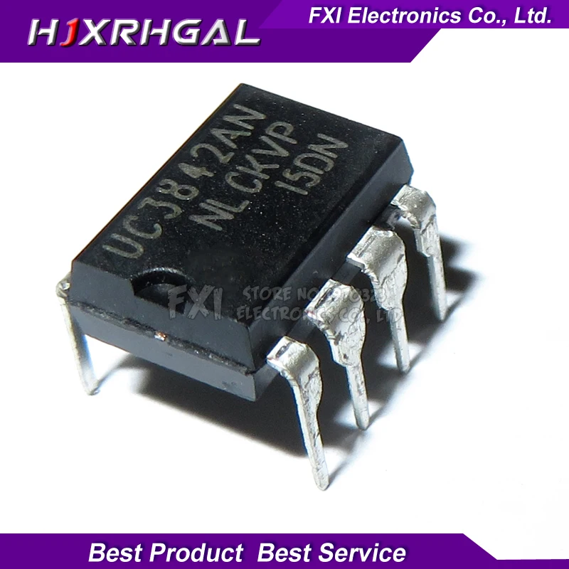 10PCS UC3842AN UC3842 UC3842BN DIP8 DIP New original-in Integrated ...
