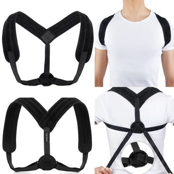 

HOT!New Humpback Corrector Prevention Posture Shoulder Back Braces Belt Support