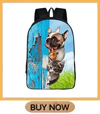 Рюкзак с единорогом Crazy Tiger для подростков, детские школьные сумки с лошадью, рюкзак с животными, школьные рюкзаки для девочек и мальчиков, подарок для детей, кошка