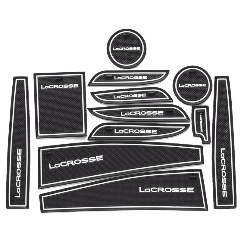 12Pcs Lot Car Interior Upholstery For 13 14 Buick LaCrosse Rubber Mat