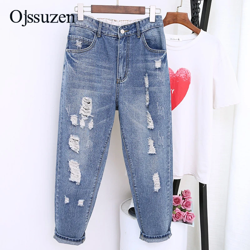 ladies torn jeans images