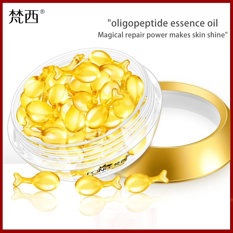 Oligopeptide Capsule 30 Piece Repair Acne Pit Acne Scar Marks Pigmentation Corrector Essential Oil Soothing Squalane Essence