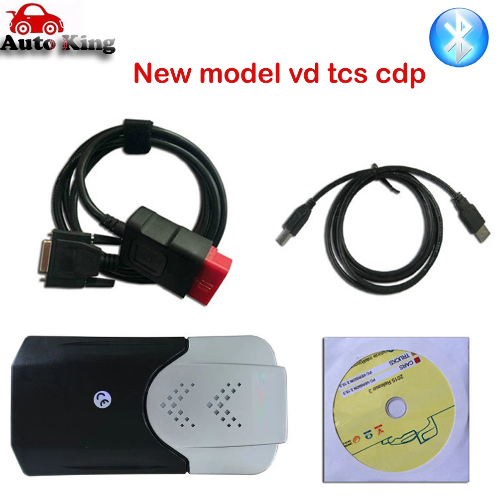 Горячая покупка! 2 шт + DHL бесплатно! С Bluetooth новый vci мульти бренд cdp pro plus