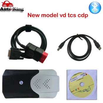 

Hot Buy! 2pcs+DHL Free! with Bluetooth New vci multi-brand cdp pro plus led cables for cars / trucks auto obd2 scan tools