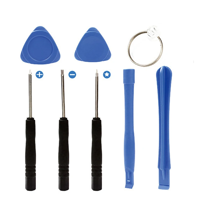 

Wholesale 8 in 1 Mobile Phone Repair Tools Kit Pry Opening Tool Screwdriver Set for iPhone 4 4s 5 SE 5S 6S 6 Plus Hand Tools Set