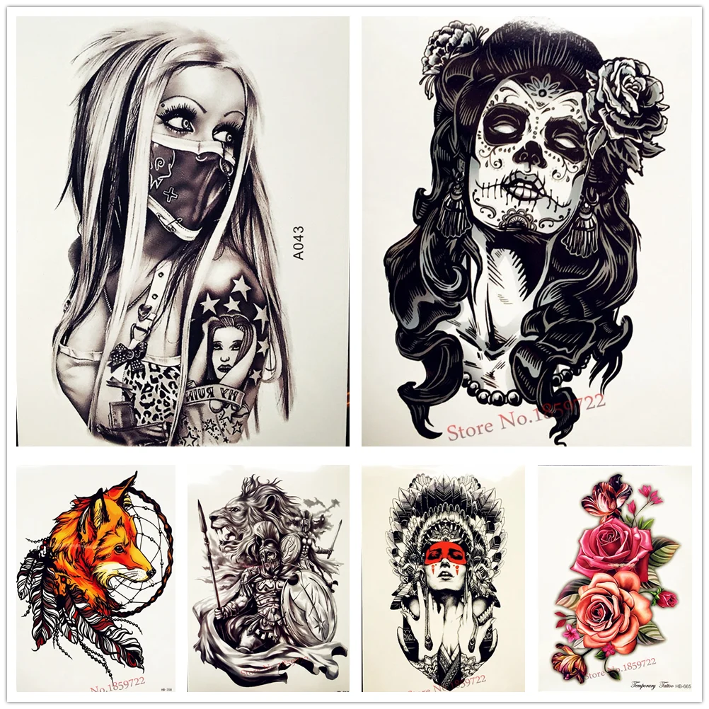tattoo year 1 temporary Temporary Sexy GoldOcean Stickers Villain Evil Tattoo tattoo year 1 temporary Temporary Sexy GoldOcean Stickers Villain Evil Tattoo