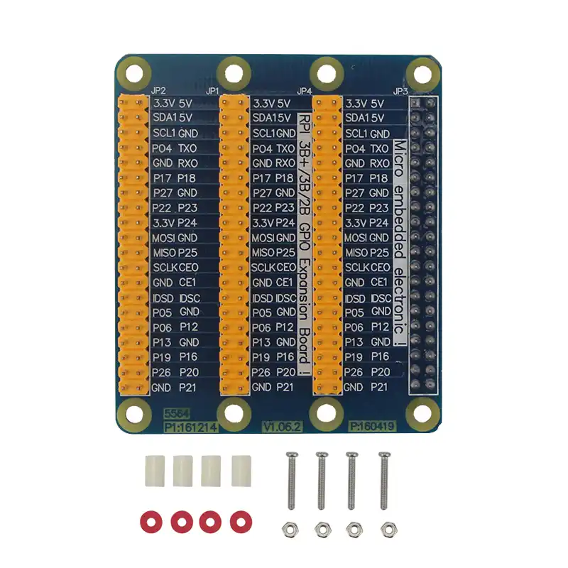 Raspberry Pi 4 Модель B 3x40 Pin GPIO адаптер плата расширения 1 до 3 GPIO модуль для Orange Pi Raspberry Pi 4B/3B +/3B - изображение
