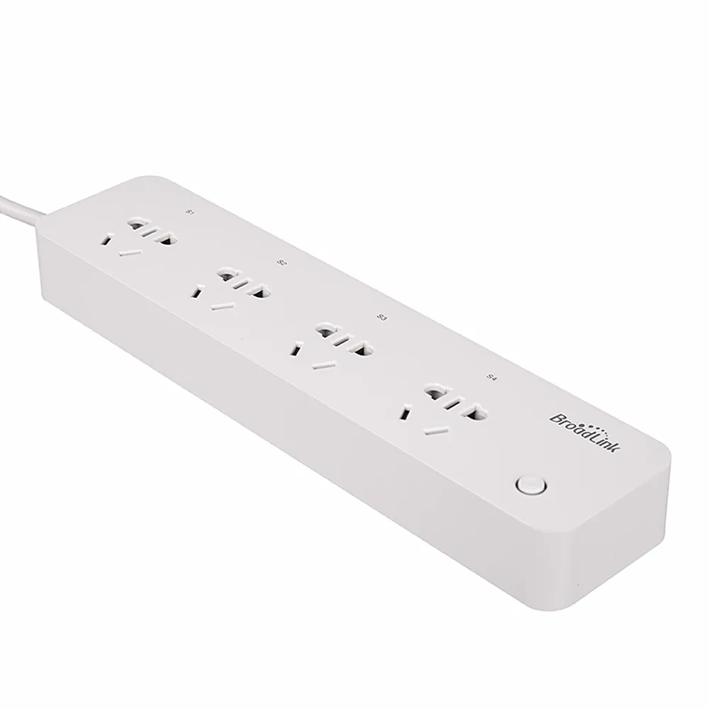 Цена BroadLink MP1 Smart power Strip розетка отдельно управление lable WiFi Пульт дистанционного управления 4 розетка розетка для умной автоматизации