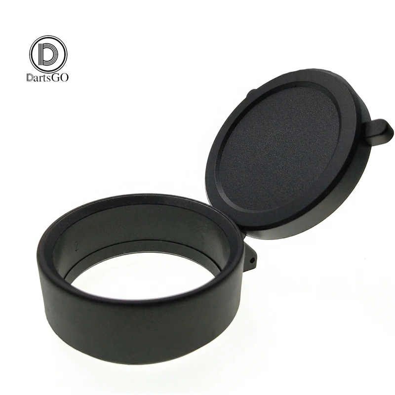 

DDartsGO 25.5-50.85mm Eye Protect Objective Cap Caliber Rifle Scope Mounts Sight Quick Flip Spring Up Open Lens Cover Cap