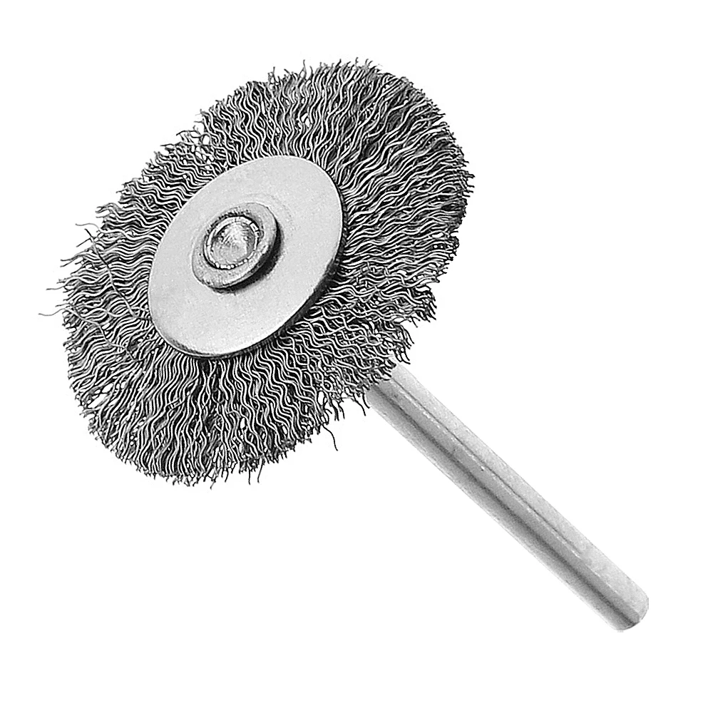 

Mini Polishing Steel Wire Brush with Handle and 25T Type for Cleaning Grinding Polished Tools Accessories