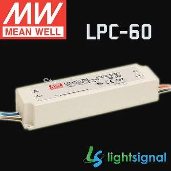 

MeanWell LED driver LPC-60-1750 with 60W 1750ma constant current IP67 Waterproof CE UL LED driver