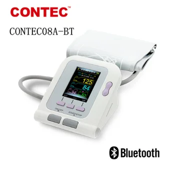 

CONTEC08A-BT Sphygmomanometer Color LCD Electronic tonometer New Arm Digital NIBP Sp02 medical BP Monitor health monitors
