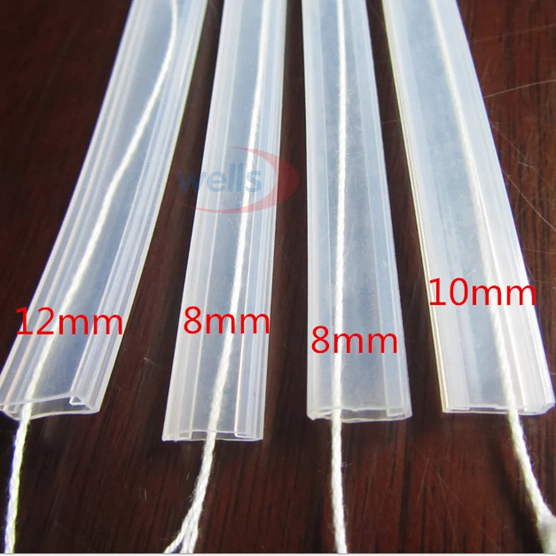 

fast shipping 600M 3x200m Silicon tube optional 8mm 10mm 12mm for SMD 5050 2811 2812b 3014 led strip light