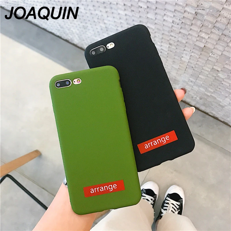 Couples Letters Arrange Print Phone Case For iphone X XR XS MAX 6 6S 7 8 Plus 5S 5E Fashion Retro Soft TPU Cases |