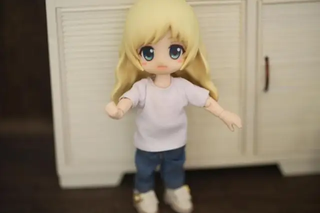 Obitsu11ob11cu poche кукла футболка для 1/12 bjd Кэнди цвета Кукла аксессуары ob11 nendoroid play|doll t