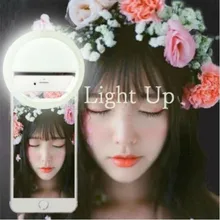Мини-зажим для мобильного телефона селфи светодиодный светильник-автовспышка для смартфона портативная вспышка для селфи-камеры светильник-вспышка для iPhone 6S