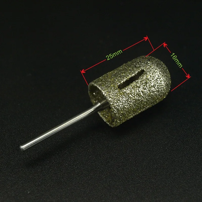 16*25 мм Pro. 1 шт Грубый традиционный маникюр с полировкой педикюр алмазный бит лечение ног мозолей Алмазная BurrDC-10