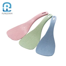 FURGERIN ложка для риса пластиковые ложки антипригарный совок для риса Висячие ложки кухонные принадлежности гаджет для электрической плиты