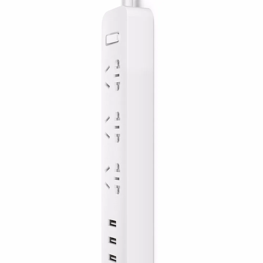

Original Xiaomi Power Strip fast Charging 3 Sockets USB Extension Socket Plug with Socket Standard Material Mi Power Adapter