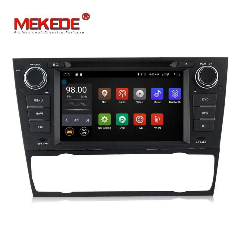 Excellent 2G RAM Android 7.1 car gps navigation system for BMW E90 E91 E92 E93 with Wifi GPS BT Radio Steering wheel Canbus+8G map 0 Excellent 2G RAM Android 7.1 car gps navigation system for BMW E90 E91 E92 E93 with Wifi GPS BT Radio Steering wheel Canbus+8G map 0