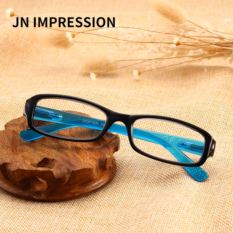 

J N Ultralight Toughness Anti Fatigue PC Unbreakable Reading Glasses Men Women High Quality Presbyopic Eyeglasses TL18925