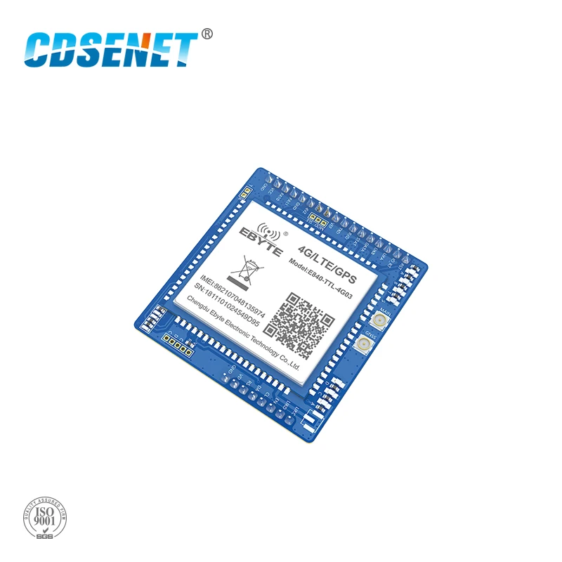

E840-TTL-4G03 4G LET GPS UART Transparent Transmission Modem Modbus TCP RTU AT Command Wireless Serial Port Module