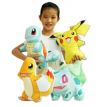 Пикачу Squirtle Bulbasaur Charmander Стерео Подушка Плюшевые Игрушки Плюшевые Игрушки Куклы Рис 4 стиль Праздничные подарки
