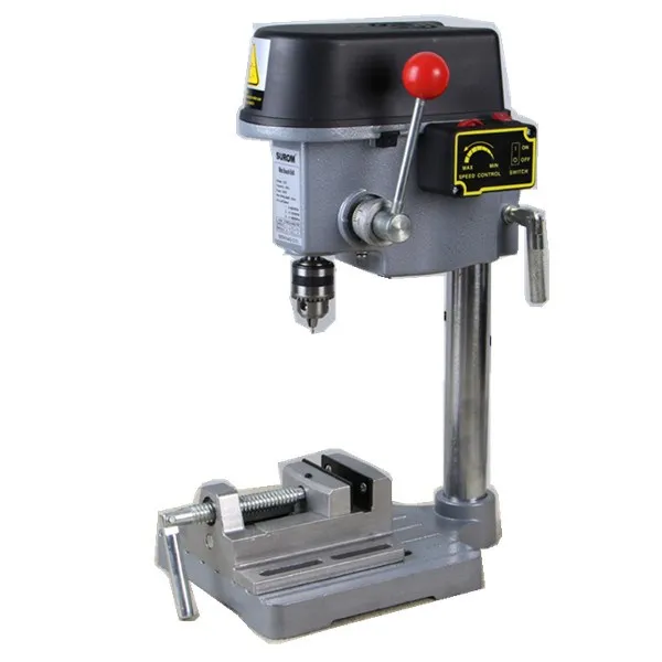 New 340W Mini Table Electric Drill Press 220V Drill Bits Power Tools