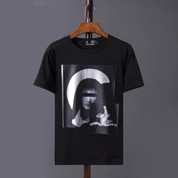 

New Summer T-Shirt Men Short Sleeve Slim Casual Cotton Tees Literal Thoughts Plus Size Tops Brand Clothing