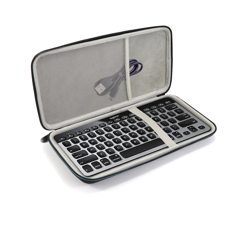 

Newest EVA Hard Travel Storage Carrying Case Bag for Logitech K810 920 K811 Wireless Keyboard Bag Case