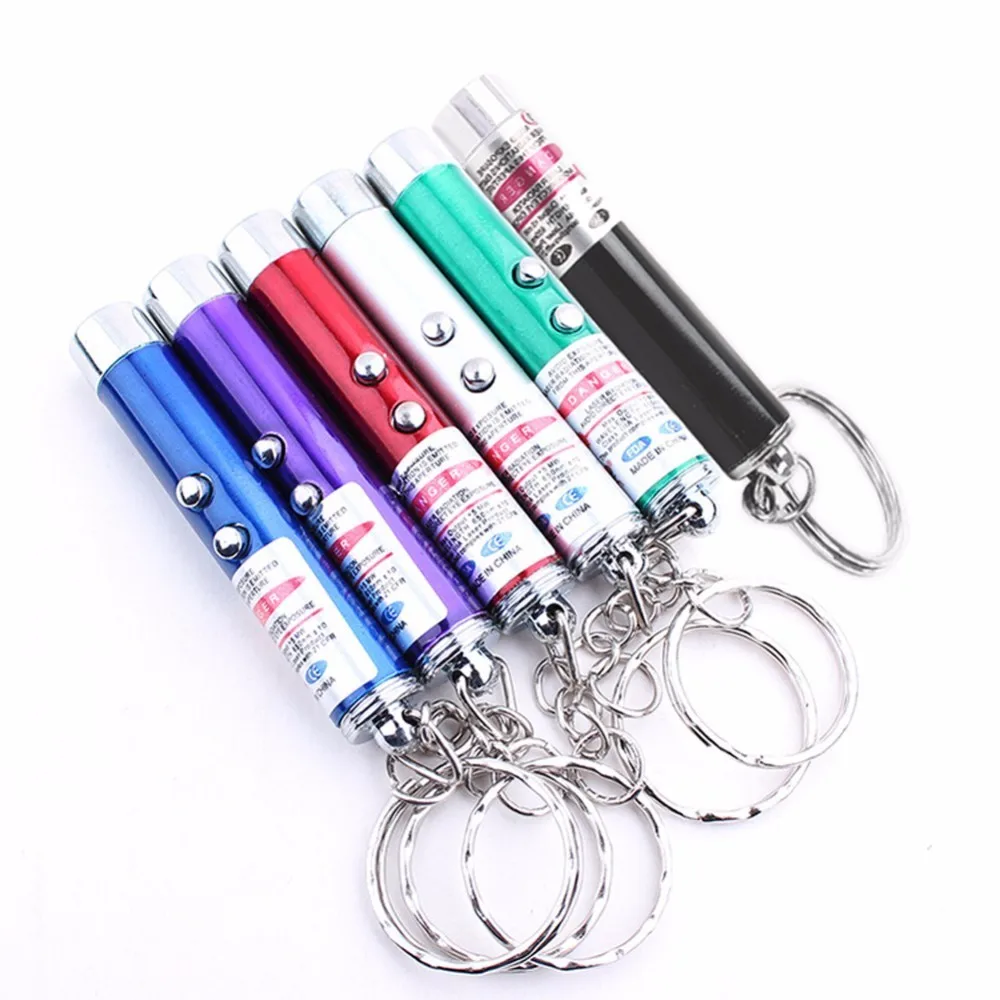

1 PC Laser Cats Sticks Funny Laser Toys for Cats Interactive Toy with Red Blue Light Laser Pointer Pen for Children Cat Play Toy
