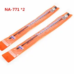 Antenne double large bande VHF/UHF pour talkie walkie, NA 771/144 MHz, Radio 430 femelle, antenne douce pour baofenguv5 Quansheng tyt, SMA F 