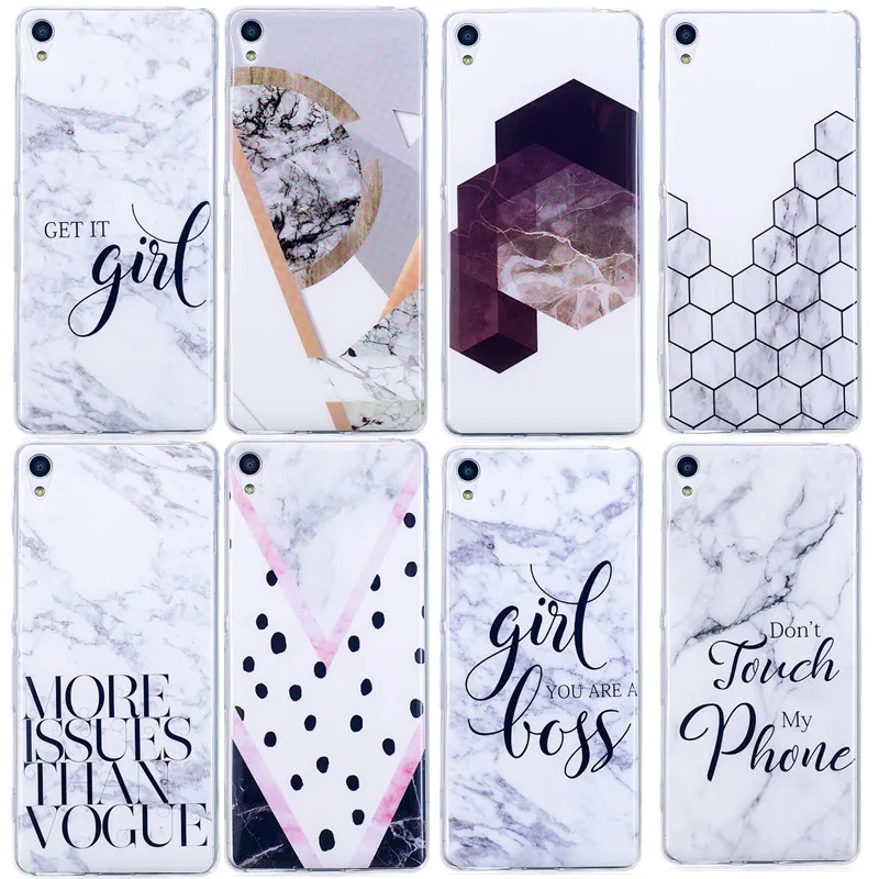 

Luxury 3D Marble Soft Tpu Skin Shell Rubber Case For Sony Xperia XA Dual F3113 F3112 F3115 Silicone Stone Back Cover Fundas Capa