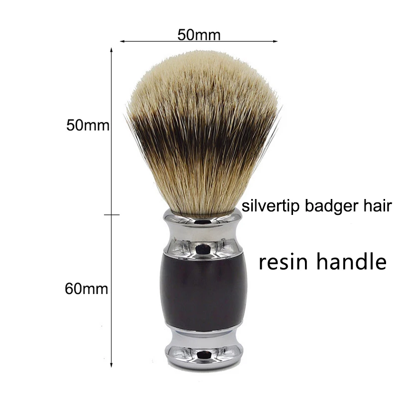 Набор щёток для бритья silvertip badger для мужчин, бритвенный станок, бритвенная бритва, чаша для бритья
