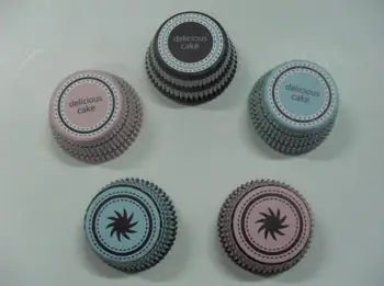 

4.5inch 1500pcs/lot circle delicious cake cupcake liners baking paper cup muffin cases for wedding/festival party Decoration