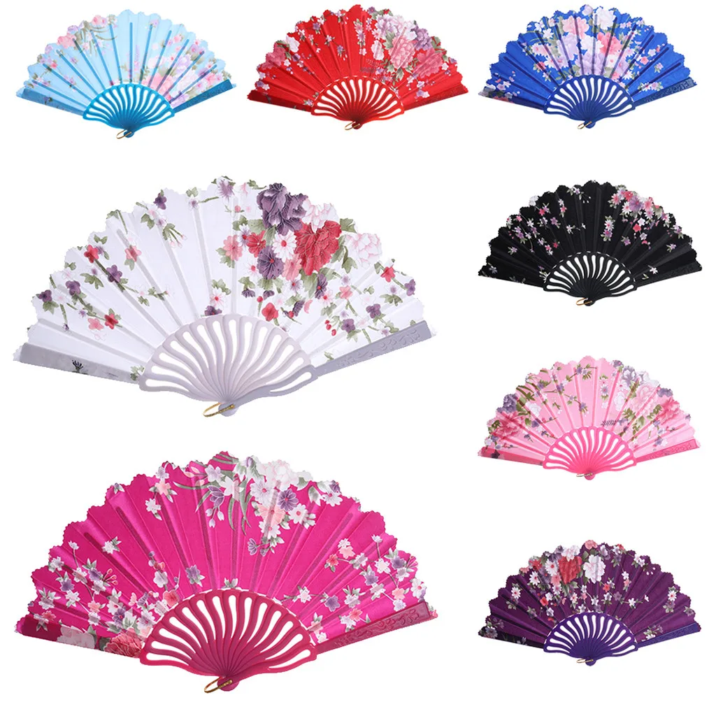 

Folding Chinese Style Hand Fan Fashion Party Dress Accessories Summer Fan new330