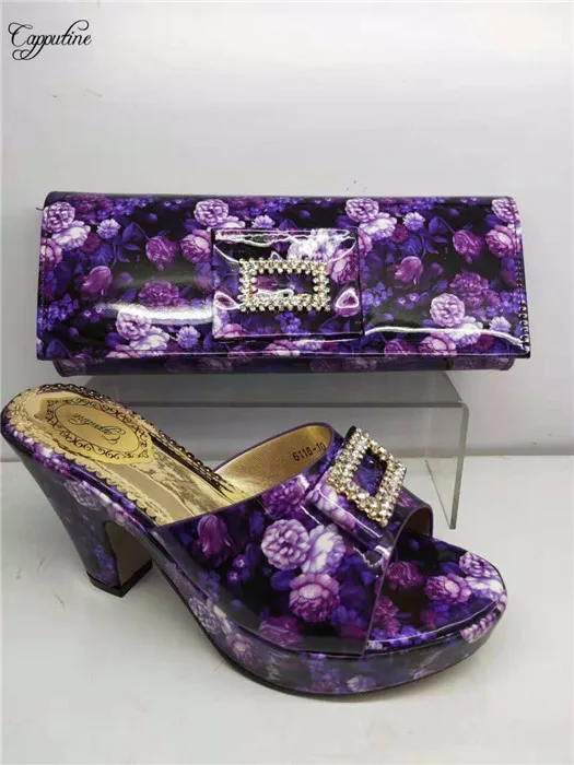 Impresión 5 Bomba Dama Zapatos Africana Para Alto Tacón Bolsa Bonita Y Bolso 8 Del Tacón Gy18 Cm 2 Altura 6 4 3 Flor 1 fqAgwAF5