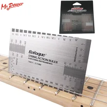 Guitar String acción regla traste y Protector y lijado polaco Luthier herramienta instrumento Musical nueva 48