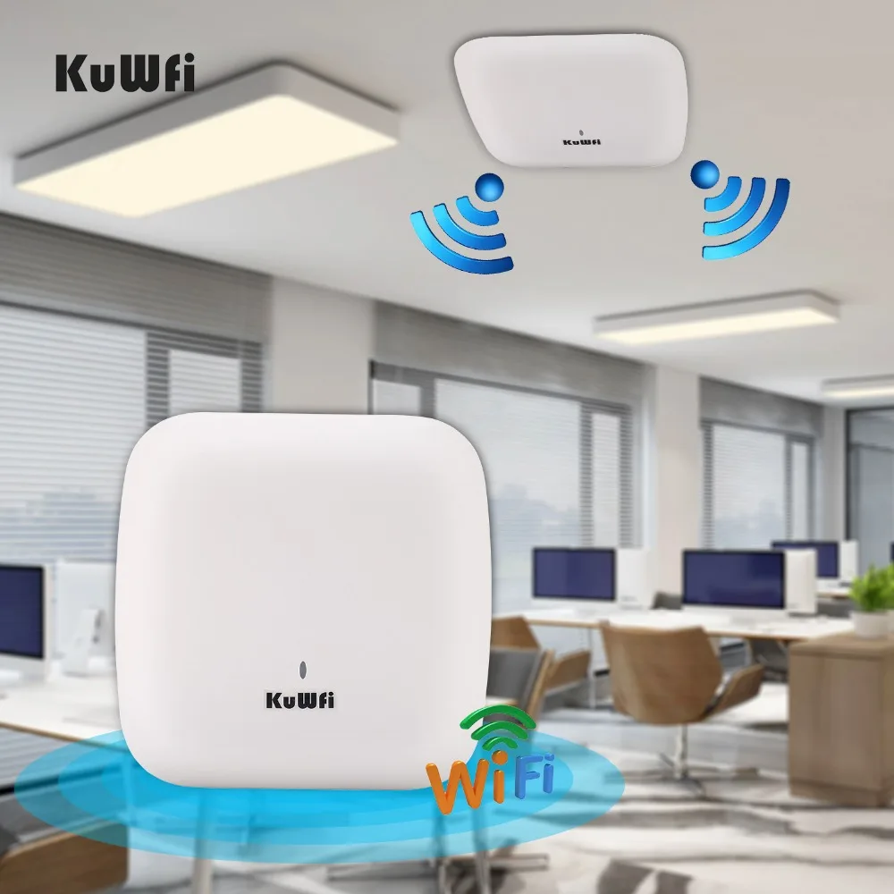 KuWFi 2 4G 5G высокая производительность 1200 Мбит/с Внутренний потолочный беспроводной